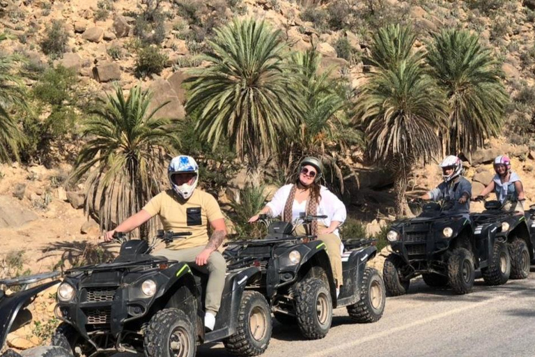 Agadir/Taghazout: Passeio de quadriciclo pela praia e pelas montanhas de Tamraght