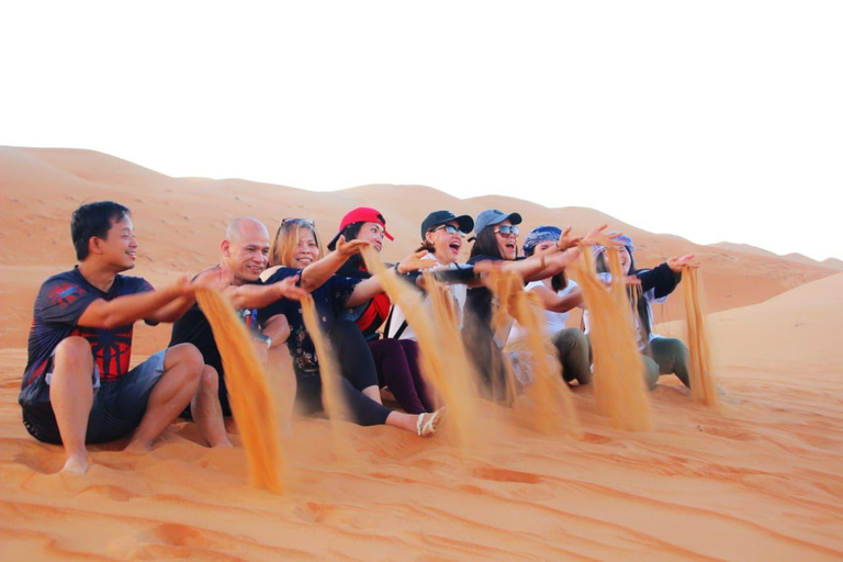 Shared Wahiba Desert Tour with Wadi, Cave, Bedouin & Sunset