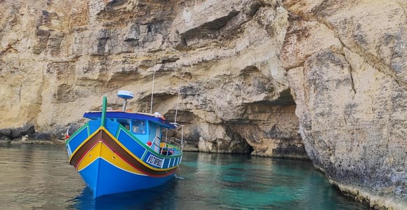 Malta: Comino, Laguna Blu, Laguna di Cristallo e Grotte Marine