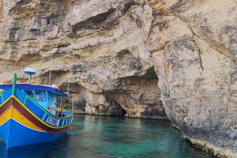 ميليها: غوزو، كومينو، كهوف البحر، ورحلة بحرية في البحيرة الزرقاء