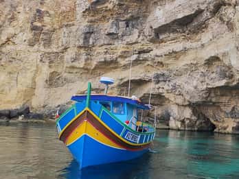 Malte : Comino, lagon bleu, lagon de cristal et grottes marines