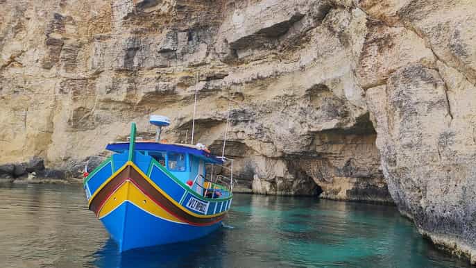 Malta: Comino, Laguna Blu, Laguna di Cristallo e Grotte Marine
