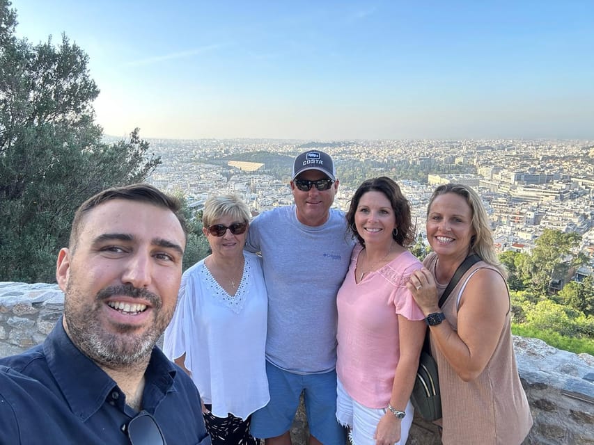 Athènes Visite privée de la ville avec billets d'entrée et déjeuner