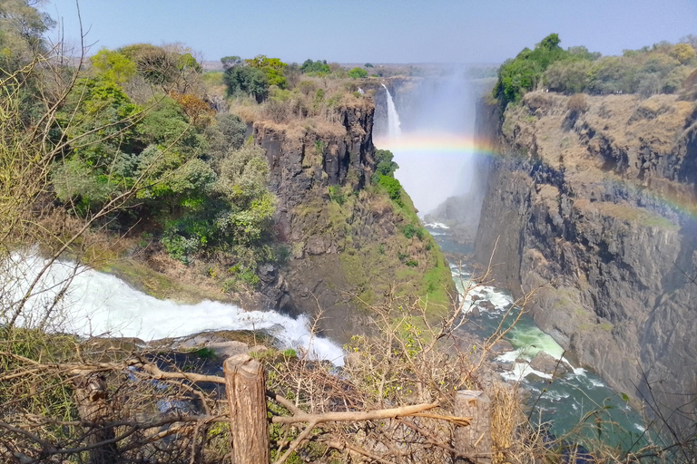 Victoria Falls: Guided Tour, Sunset Cruise, and Dinner