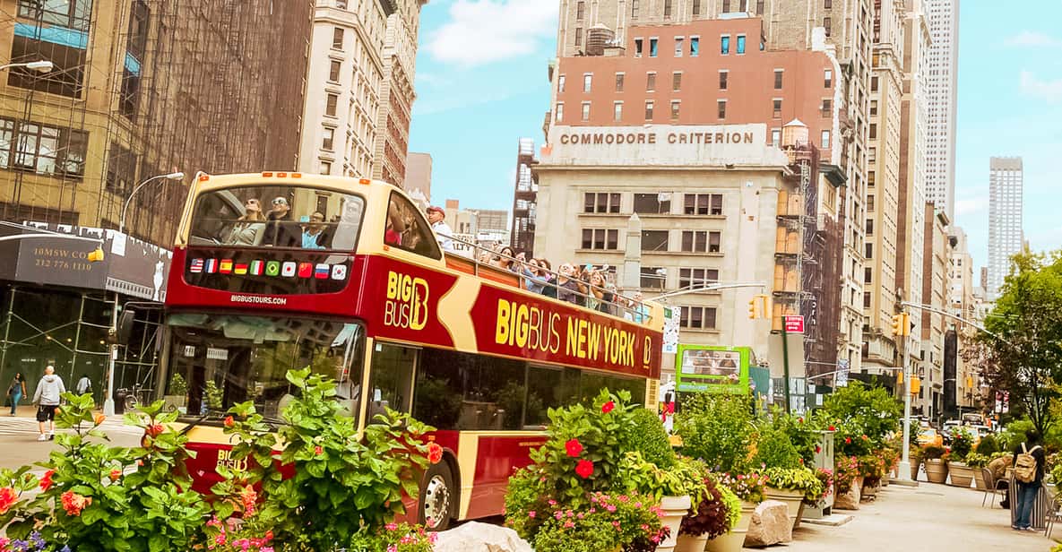 New York: Big Bus Hop-On Hop-Off Sightseeing Tour