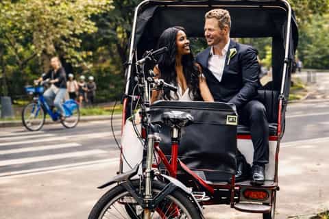 Central Park : Visite guidée en vélo-taxi avec arrêts photos