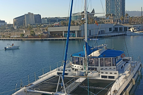 Barcelona: Best Experience, Day | Sunset Cruise with Drinks Barcelona: PREMIUM Experience, SUNSET Cruise with Drinks