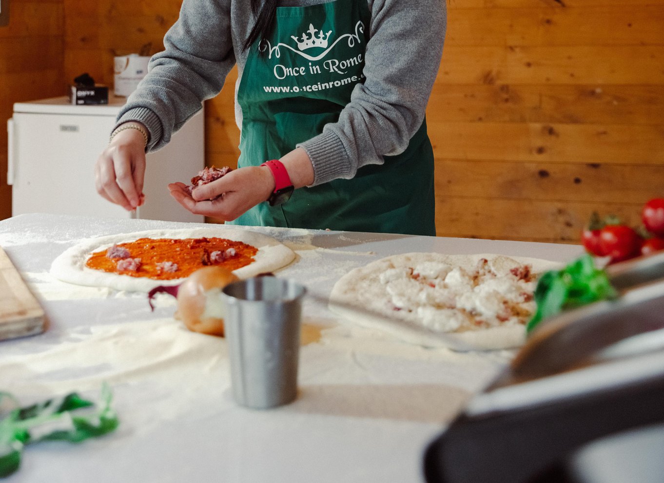 Rom: Kombineret pizza- og pastakursus med vin