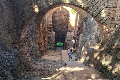 Mtwapa:Excursión de un día por las ruinas Jumba y la aldea de Bush y cena en la aldea.