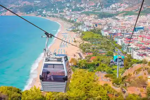 Alanya Stadsvandring: Solnedgång, utsikt och linbana (tillval)