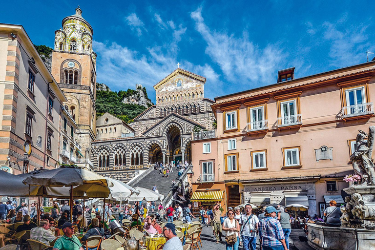 Tour di gruppo di Positano, Amalfi e RavelloStazione Marittima (Terminal Crociere)