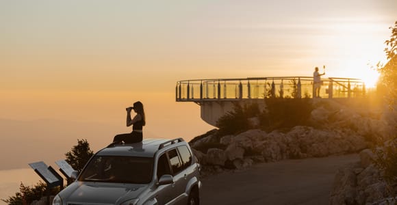 Geländewagen-Tour durch Biokovo: Skywalk (1228 m) & St. George (1762 m)
