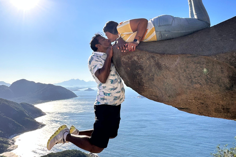 Rio de Janeiro : Sentier Pedra do Telégrafo et arrêt sur la plage