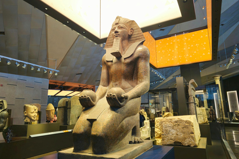 Grand Egyptian Museum & Khan El Khalili Bazaar Guided Tour Shared Tour with Entry Ticket