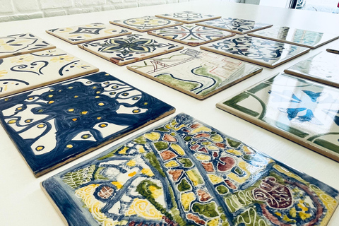 Paint Your Tile and Create Your Unique Piece in an Art Gallery in Lisbon Paint Your Own Tile and Create Your Unique Piece in an Art Gallery in Lisbon