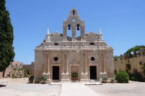 From Rethymno: Arkadi, Margarites, Melidoni Cave, and Axos