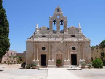 Von Rethymno: Arkadi, Margarites, Sfendoni-Höhle und Axos