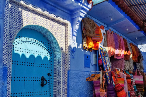 Vanuit Fez: Dagtrip Chefchaouen met chauffeur met groep van 8