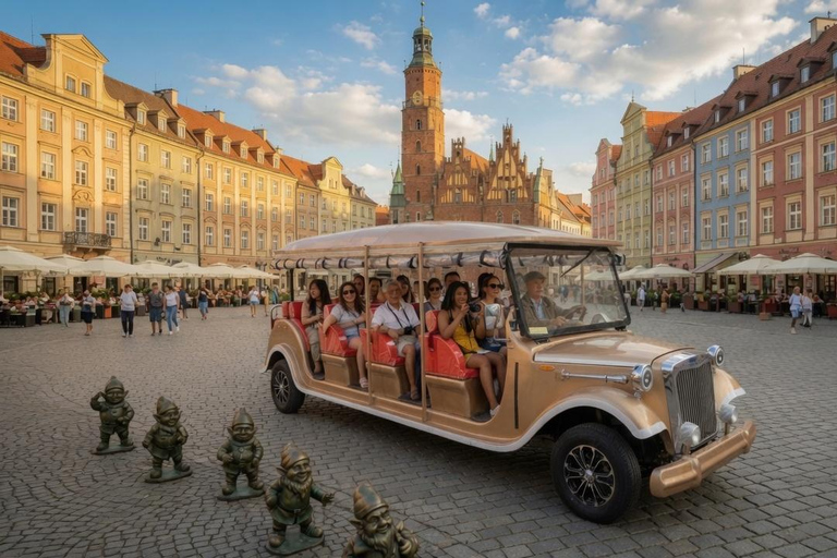 Wroclaw: Private City Tour in a Vintage 1930s Car
