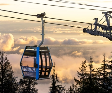 From Vancouver: Grouse Mountain & Capilano Suspension Bridge