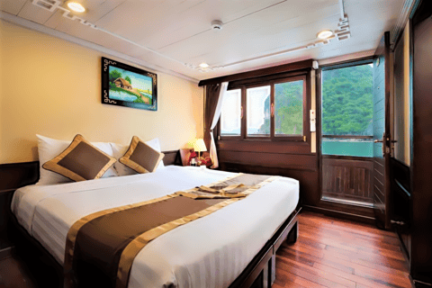 Au départ de Hanoi : Croisière 3D2N Ha Long &amp; Lan Ha Bay by Le Journey CruiseDépart de Hanoi à 8h00