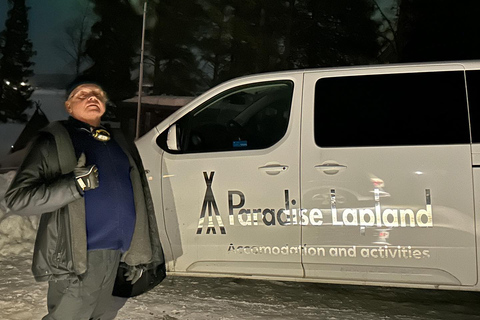 Excursion en minibus dans le parc national d'Abisko pour observer l'aurore boréale