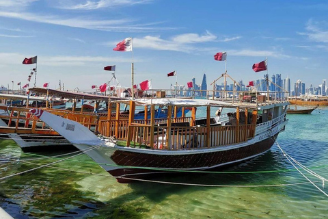 Doha: Sunset Cruise on a Traditional Dhow Boat