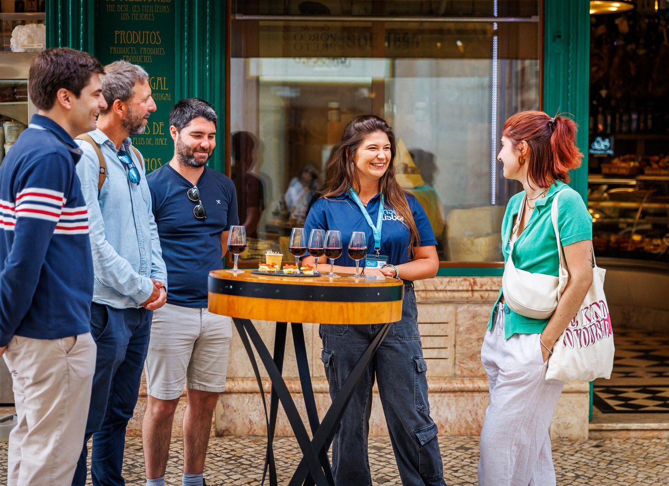 Lissabon: Mad og vin tur med en lille gruppe