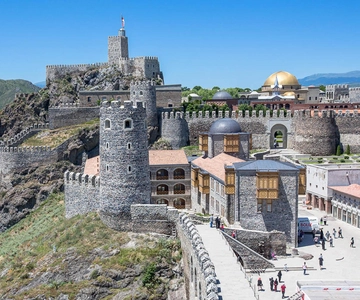 From Tbilisi: Borjomi, Rabati Castle, and Vardzia Day Tour