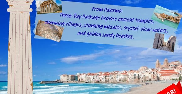 3-Day Multi-Tour from Palermo: Erice, Cefalù and Agrigento