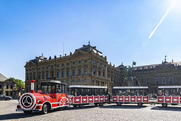 Würzburg: Tour della città con il treno Bimmelbahn
