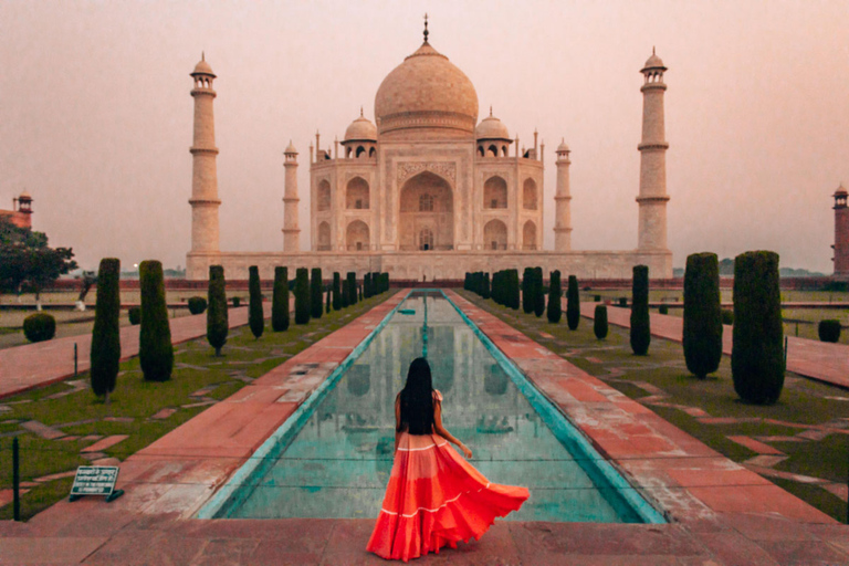 Da Delhi: escursione privata di un giorno al Taj Mahal e ad Agra con trasferimentiDa Delhi: Taj Mahal e Agra - Gita privata di un giorno con trasferimenti