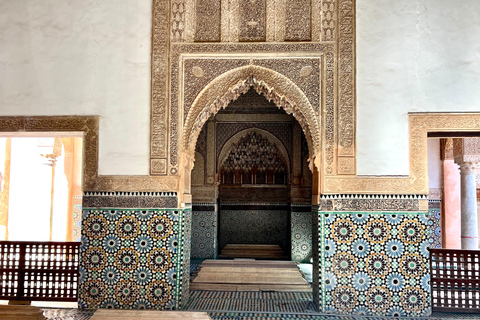 Marrakech Saadian Tombs Entry Ticket with Digital Guide App