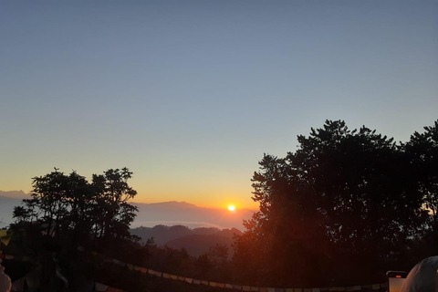 Kathmandu: Nagarkot Zonsopgang &amp; Wandeling naar Changu Narayan Tempel