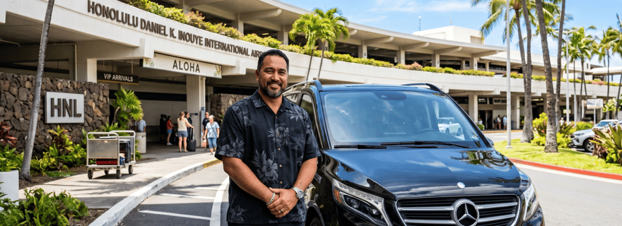 Honolulu: Transfer Particular de/para o Aeroporto HNL e a cidade de Honolulu