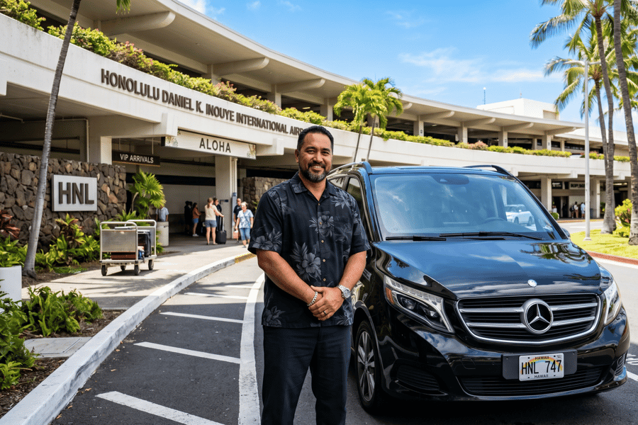 Honolulu: Privater Transfer zwischen Flughafen HNL und Honolulu. Foto: GetYourGuide Honolulu: Privater Transfer zwischen Flughafen HNL und Honolulu. Foto: GetYourGuide
