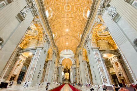St.Peters basilica, Vatican Grottoes, Tomb of St. Peter Tour Dome Access