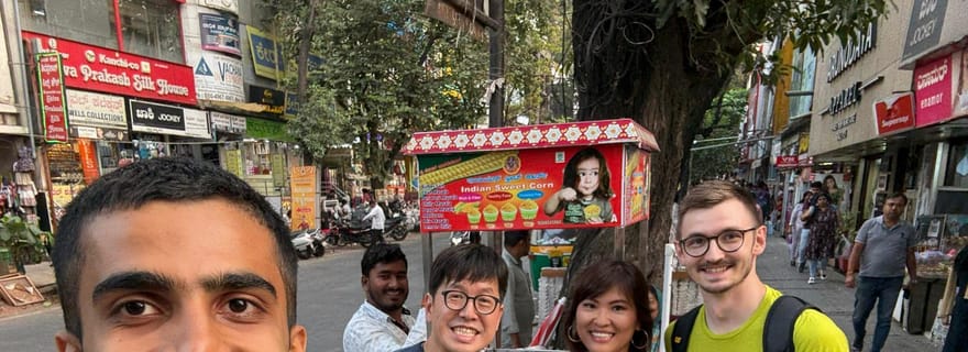 Bangalore authentique : visite du temple, du marché et du lac