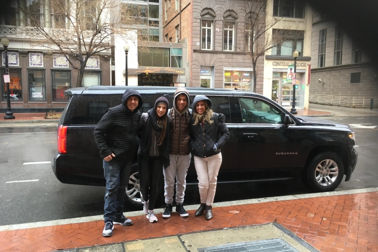 Washington DC: Mehrsprachige private Tag- oder Abend-SUV-TourPrivate Abendtour in Englisch oder Spanisch
