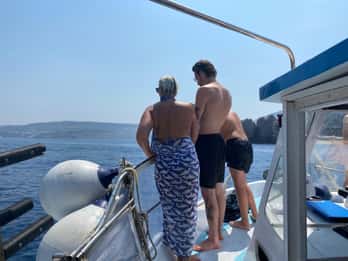 Messinia, Greece: Boat ride tour in Navarino Bay & Lunch