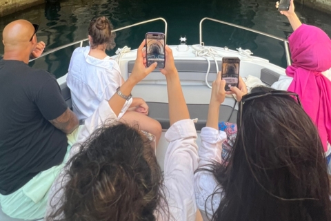 Wycieczka łodzią motorową do Błękitnej Jaskini z Kotoru