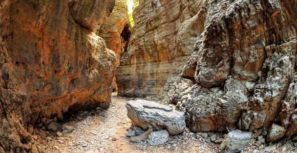 Wanderung durch die Imbros-Schlucht und Schwimmen in Frangokastello