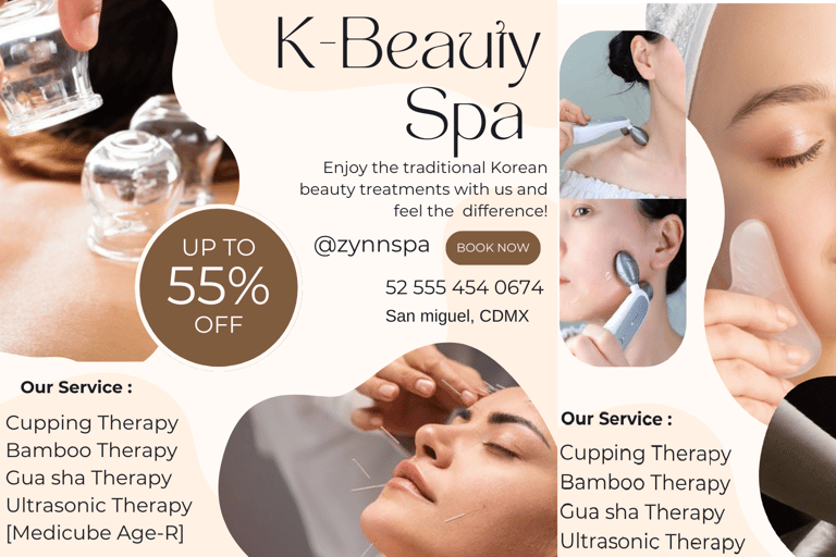 Mexico City: K-Beauty Spa Zynn Treatments