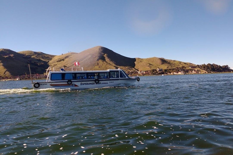 Puno: Halbtagesausflug zu den schwimmenden Inseln der Uros + spanisch/englischer Reiseführer