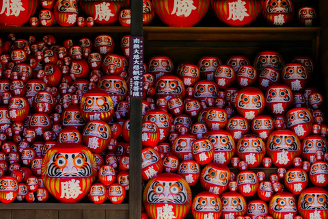 From Osaka: Arashiyama, Fushimi Inari & Katsuo-ji Day Tour