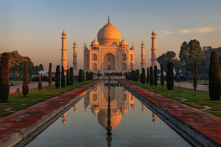 Au départ de Delhi : Triangle d'or de 6 jours et safari des tigres de RanthamboreAvec hébergement dans des hôtels 4 étoiles