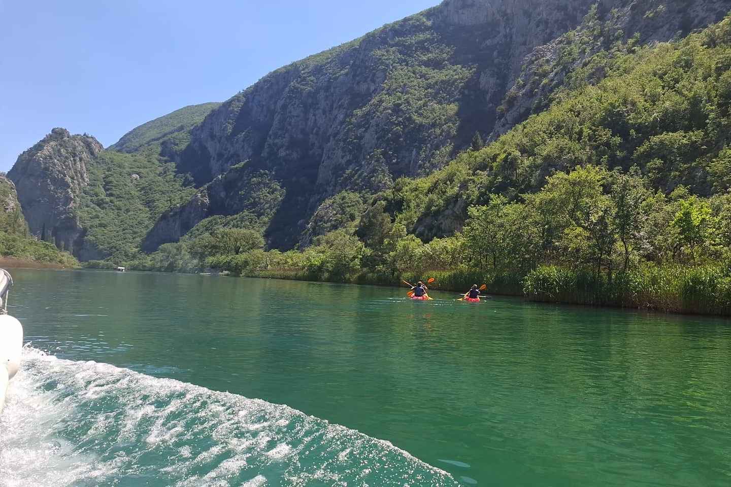 Omiš: 5-Hour Kayak on Cetina River Preserved Nature Park