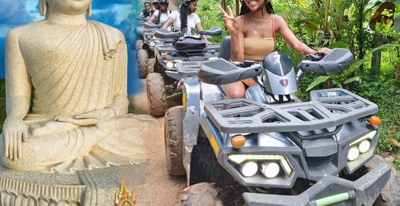 Phuket: Geführte ATV-Tour mit Besuch von Phuket Big Bhudha