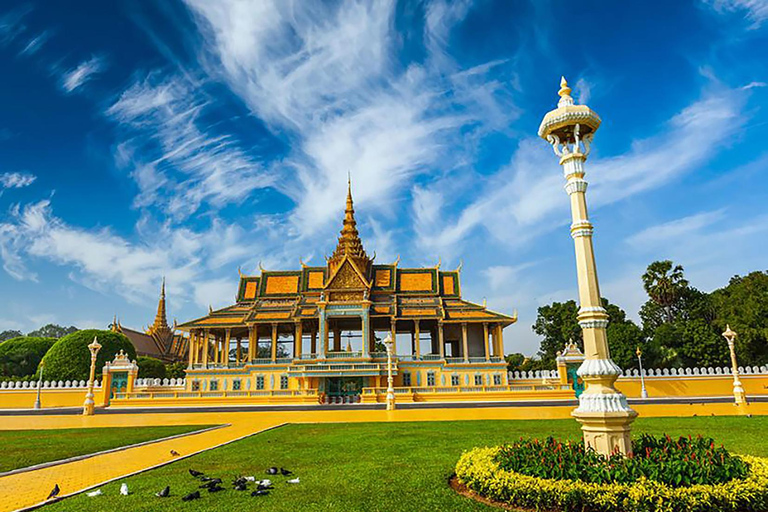 Tour privato di 1 giorno della città di Phnom Penh con guida turistica