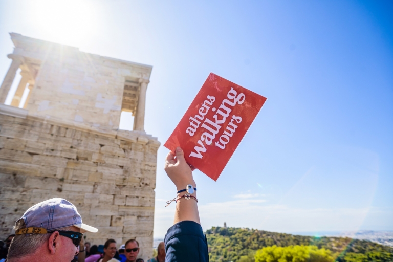 Akropolis: begeleide wandeltocht met toegangsticketVoor EU-burgers: begeleide rondleiding met entreeticket